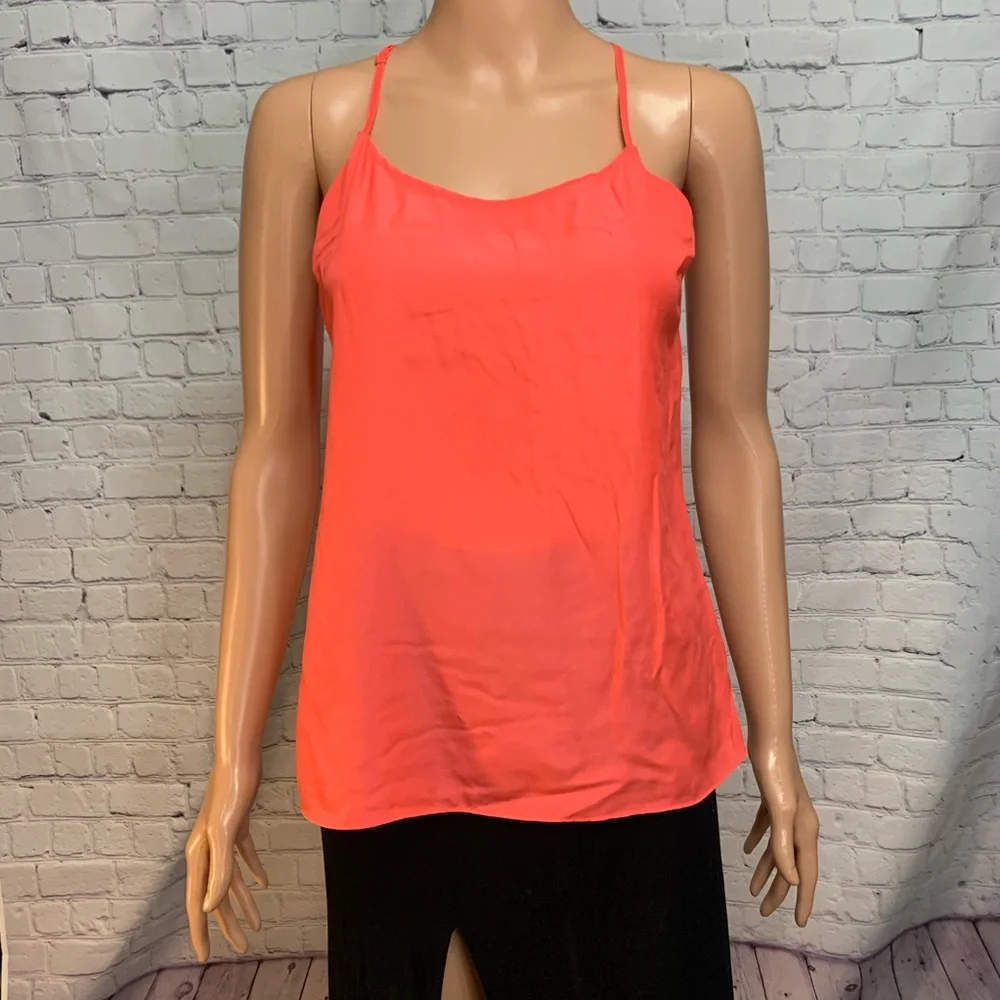 J Crew Coral tank Top size 0